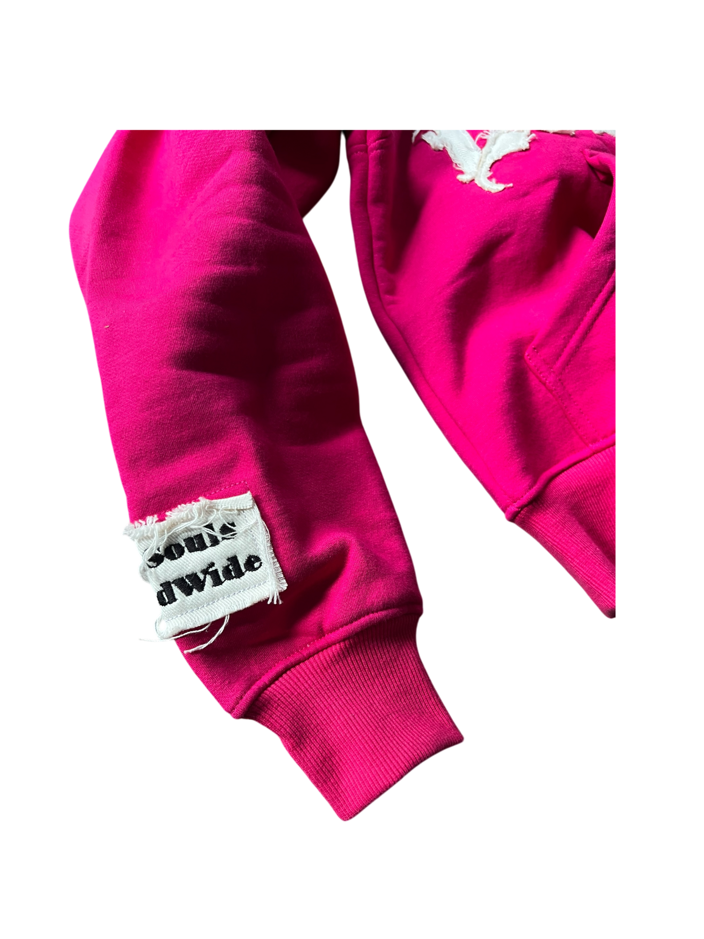 (Cropped) Pink Flared OG Logo Suit