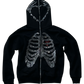 Skeletal Love Full Zip