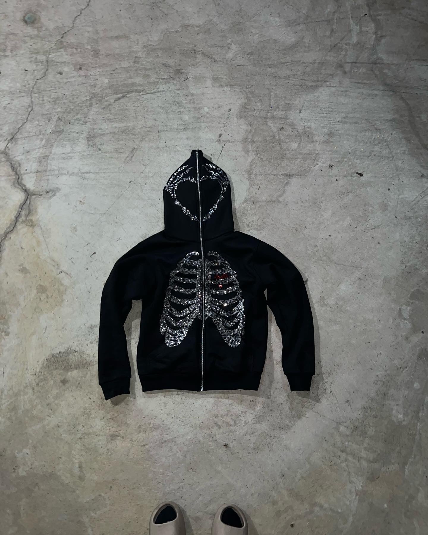 Skeletal Love Full Zip